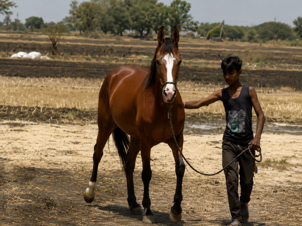 Premium Marwari Broodmare for Sale: Redrum (In Foal to Jatayu)