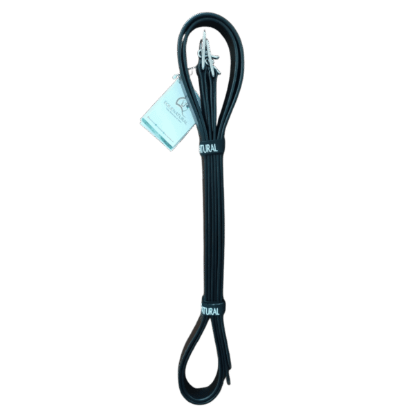Stirrup Leather – Black, 145 cm | Non Branded Equestrian Gear