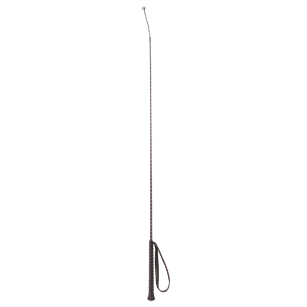 Fleck Riding Whips - Woven Nylon Cover, Rubber Handle, Wrist Loop