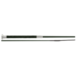 Fleck Dressage Whip – Silk Touch Premium Coating, Black, 110cm