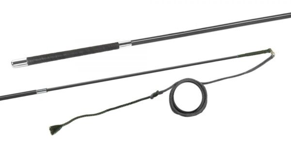 Fleck Lunging Whip - Carbon Composite, Telescopic with Wrapped Grip, 72"
