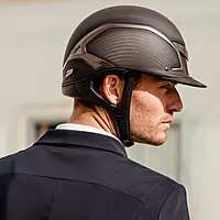 Samshield XJ Chrome Matt Helmet – Carbon Fiber Safety with Precision Fit
