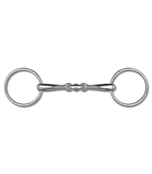 Waldhausen Double Jointed Anatomical Snaffle Bit