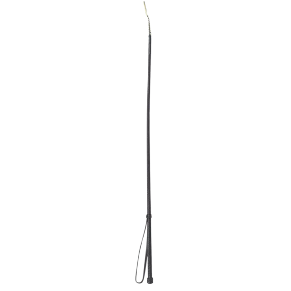 Fleck Braided Leather Riding Whip
